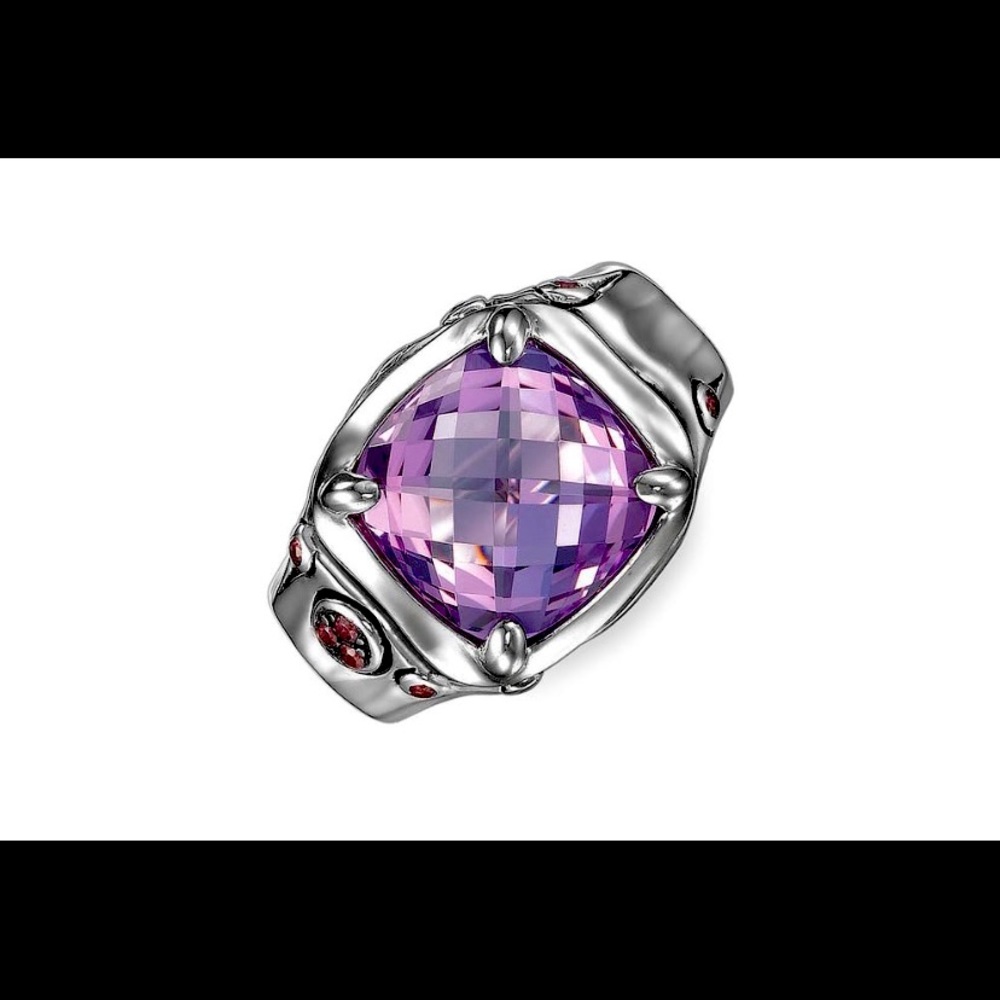 John Hardy Amethyst Ring Size 7